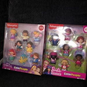 Little People Sets Barbie/Disney Princess Sets 🆕